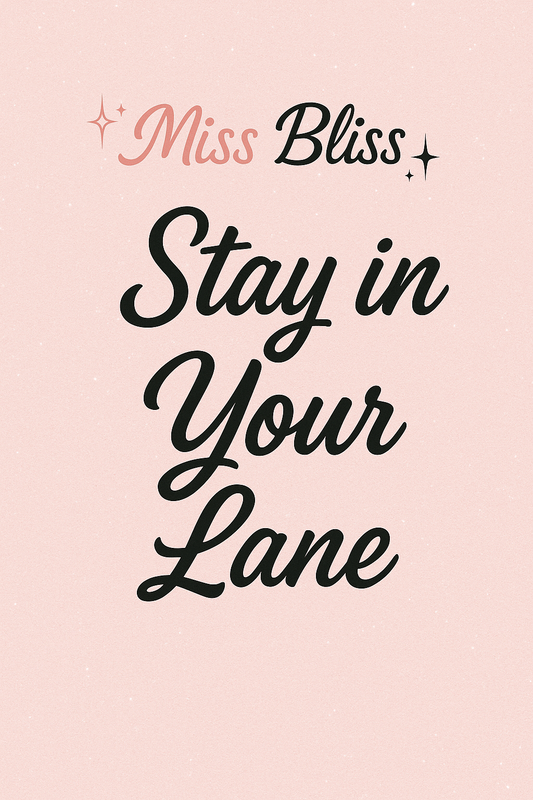 Stay In Your Lane; How Authentic Growth Outshines Hustle Culture