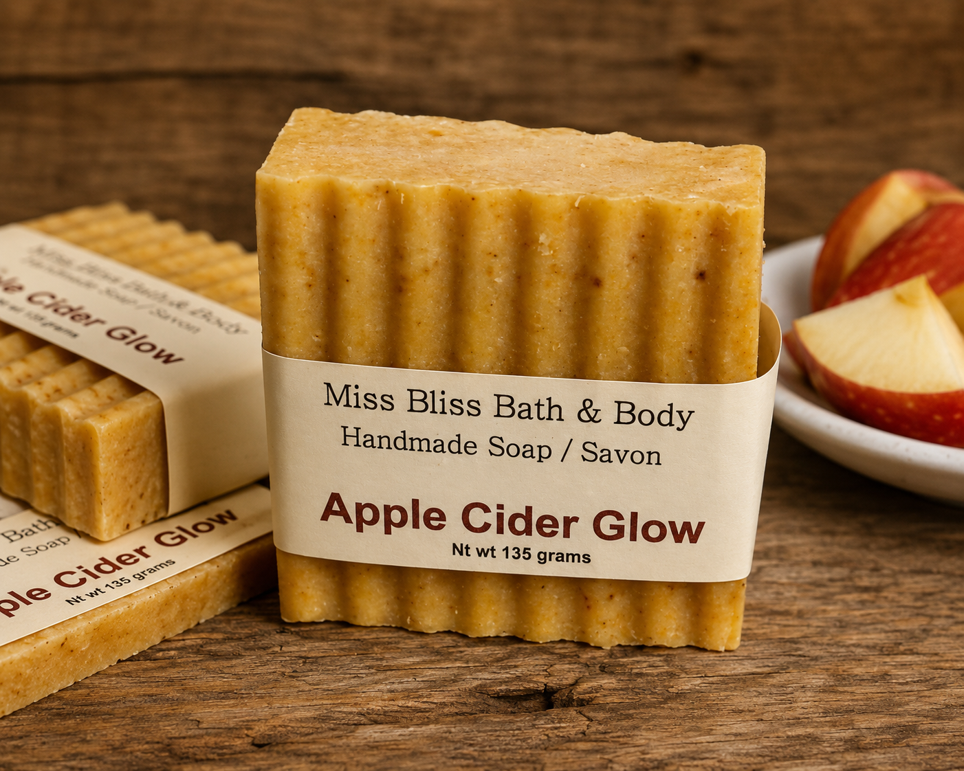 Apple Cider Vinegar Soap - Clarifying • Balancing • Glow-Boosting
